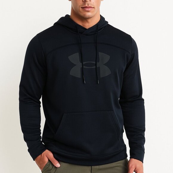 Under Armour Other - Under Armour Men's Dark Gray Hoodie w/ front pocket Medium